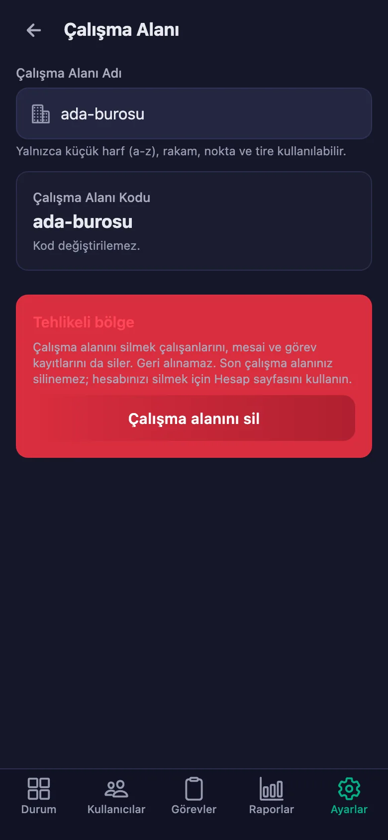 Raporu PDF olarak indiriyorsunuz; isterseniz bildirimler Telegram'a da düşüyor.