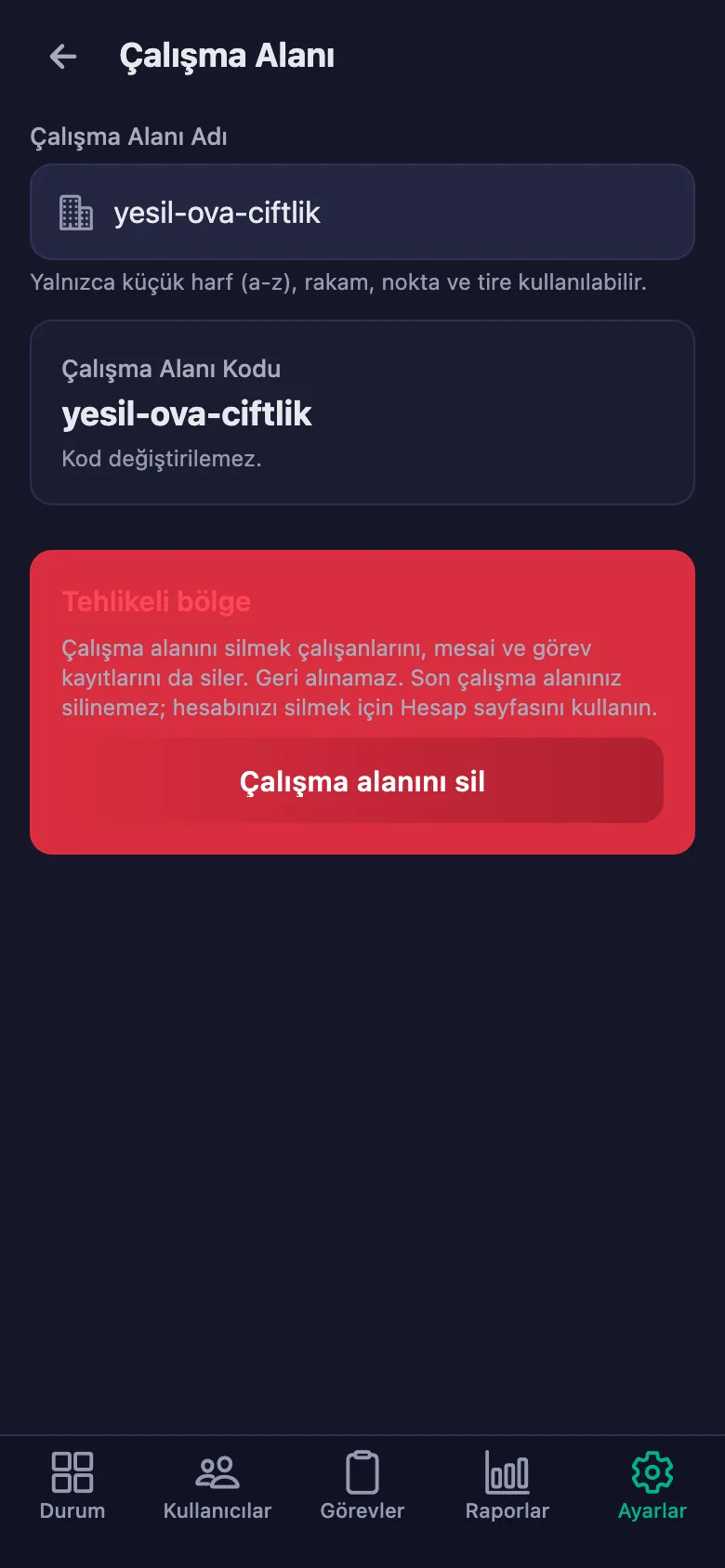 Raporu PDF olarak indiriyorsunuz; isterseniz bildirimler Telegram'a da düşüyor.
