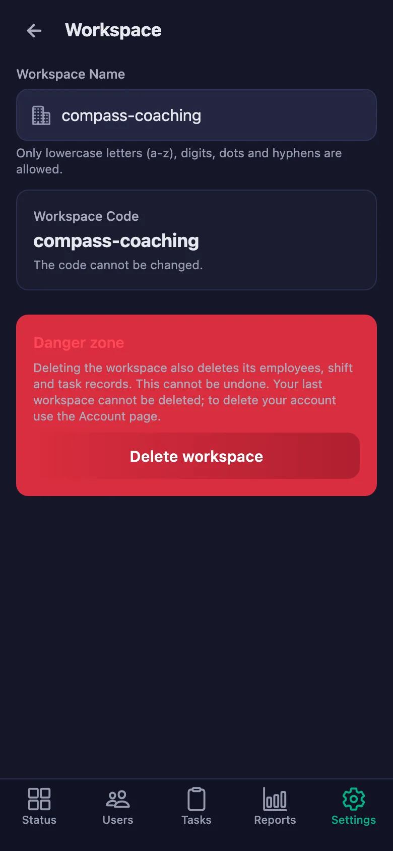 You download the report as a PDF; notifications can also go to Telegram if you want.
