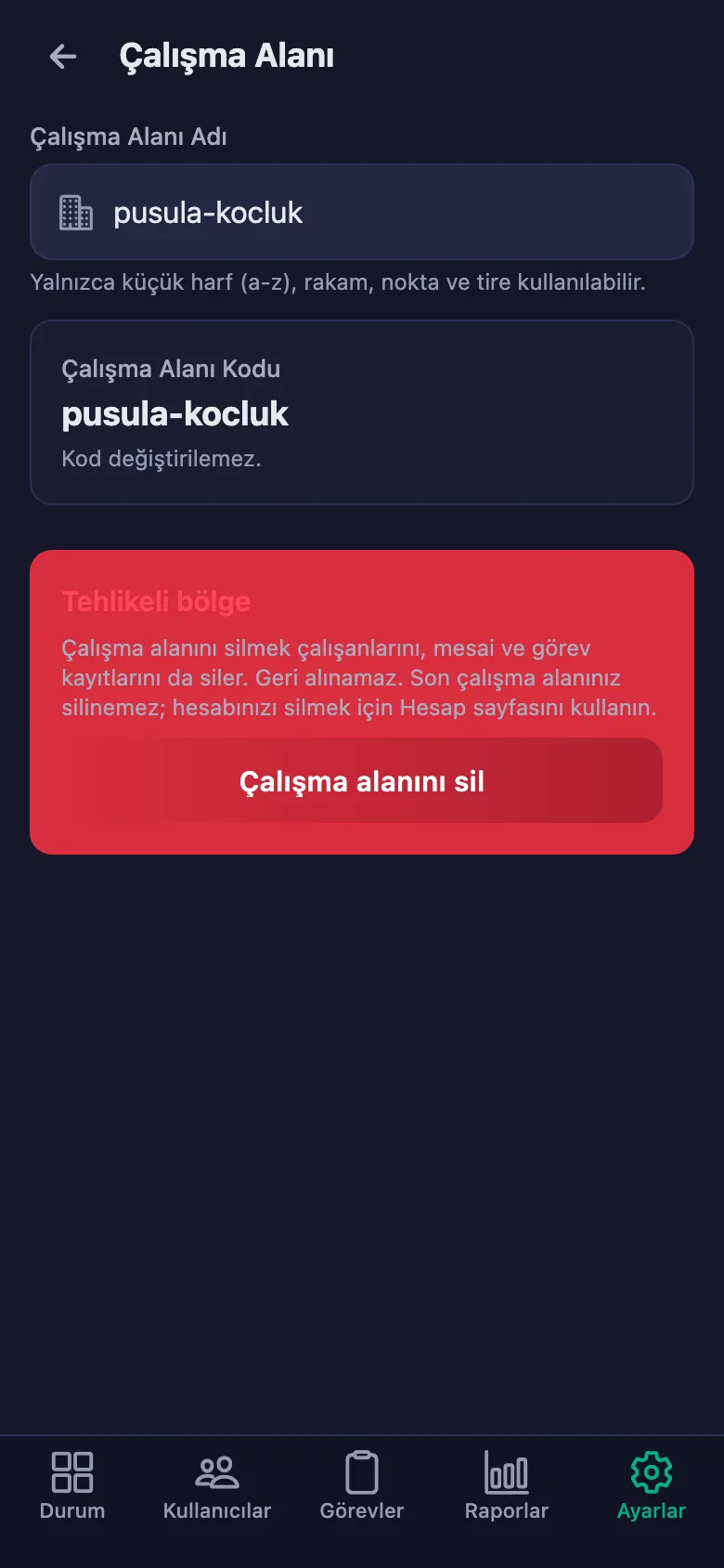 Raporu PDF olarak indiriyorsunuz; isterseniz bildirimler Telegram'a da düşüyor.
