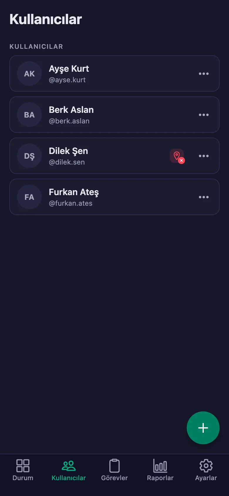 Sayaç yalnız dernek merkezinde başlasın; izin vermeyeni listede görüyorsunuz.