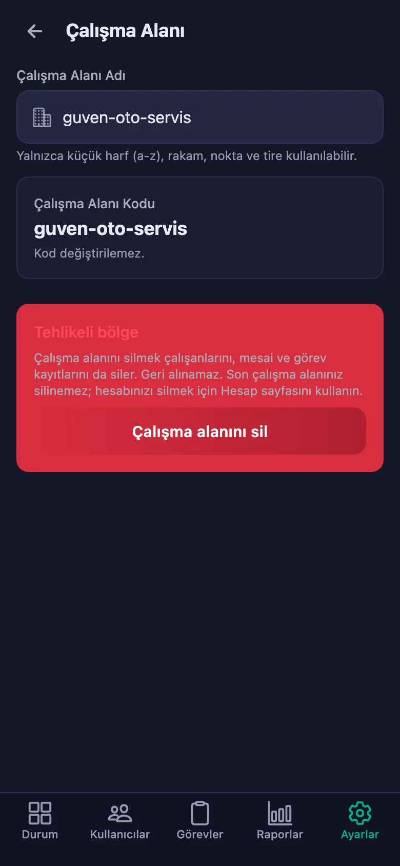 Raporu PDF olarak indiriyorsunuz; isterseniz bildirimler Telegram'a da düşüyor.