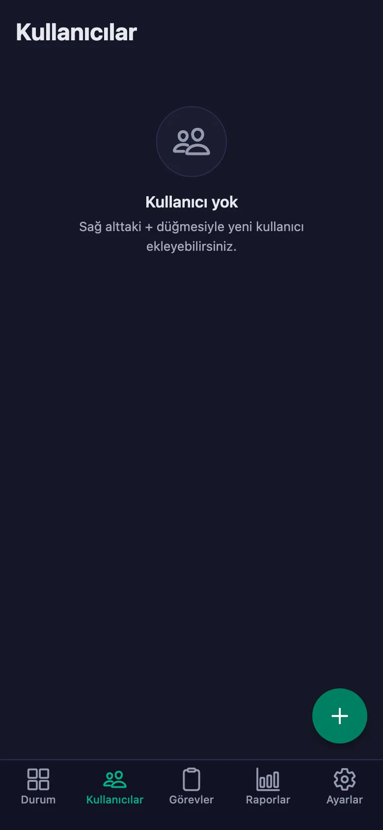 Her kişiye kullanıcı adı ve şifre veriyorsunuz; hemen giriş yapabiliyorlar.